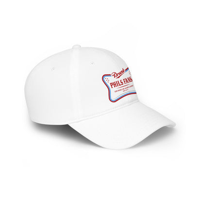 Low Profile DPF Cap - "Drunk Phils Fans" Retro Beer Patch Hat