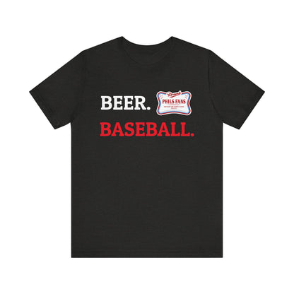 DFP Baseball Tee - DPF and the Phillies and Beer go hand in hand