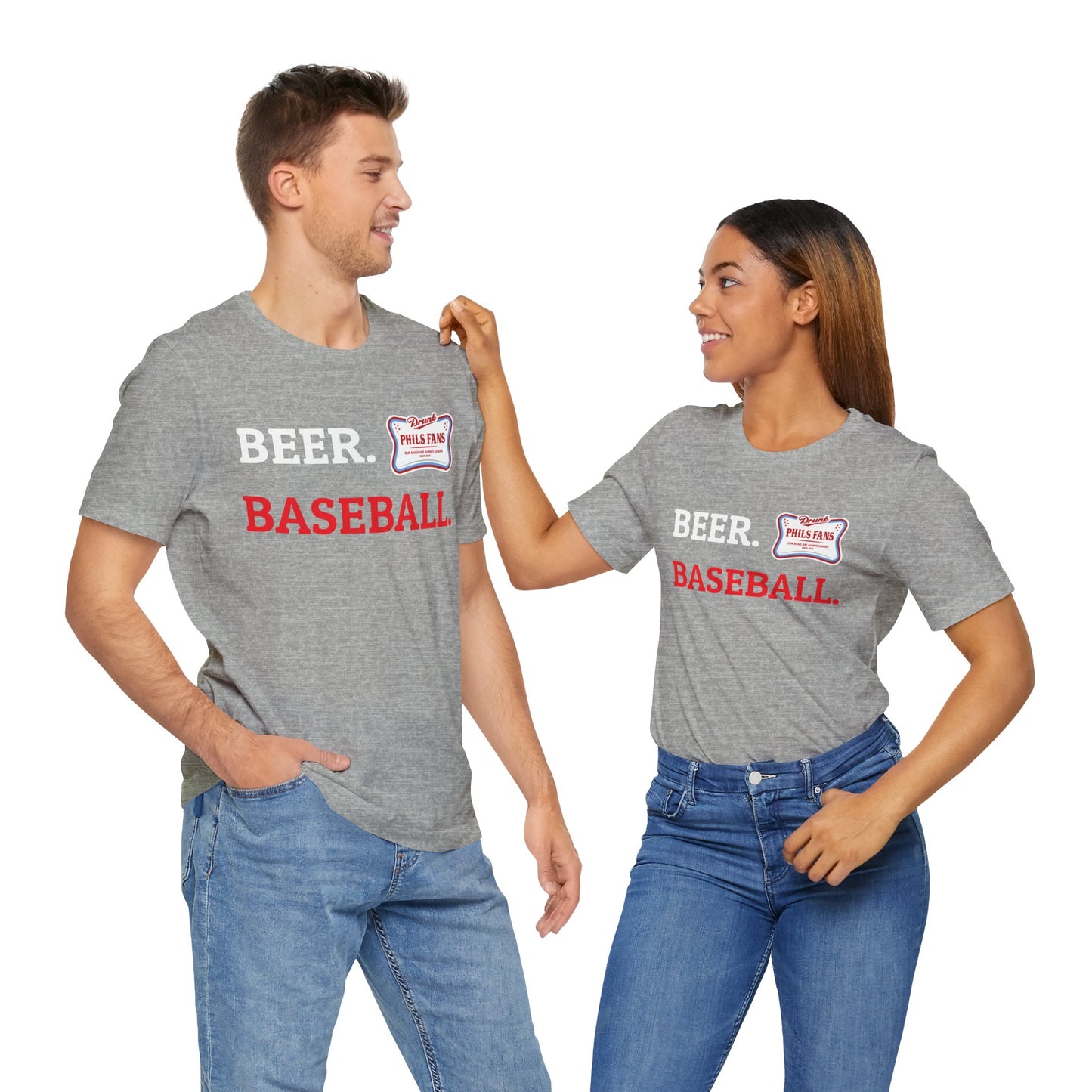 DFP Baseball Tee - DPF and the Phillies and Beer go hand in hand