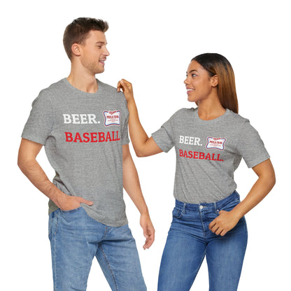 DFP Baseball Tee - DPF and the Phillies and Beer go hand in hand