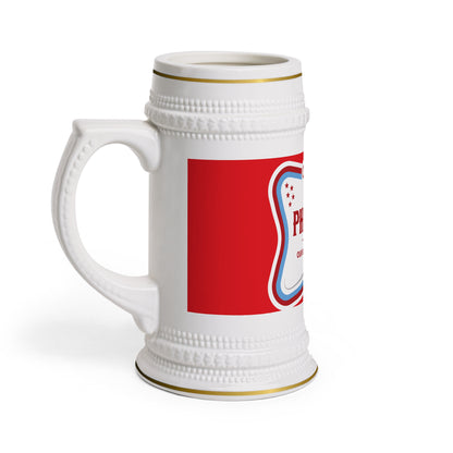 DPF Beer Stein Mug — “Drunk Phils Fans” Novelty Baseball Fan Beer Stein