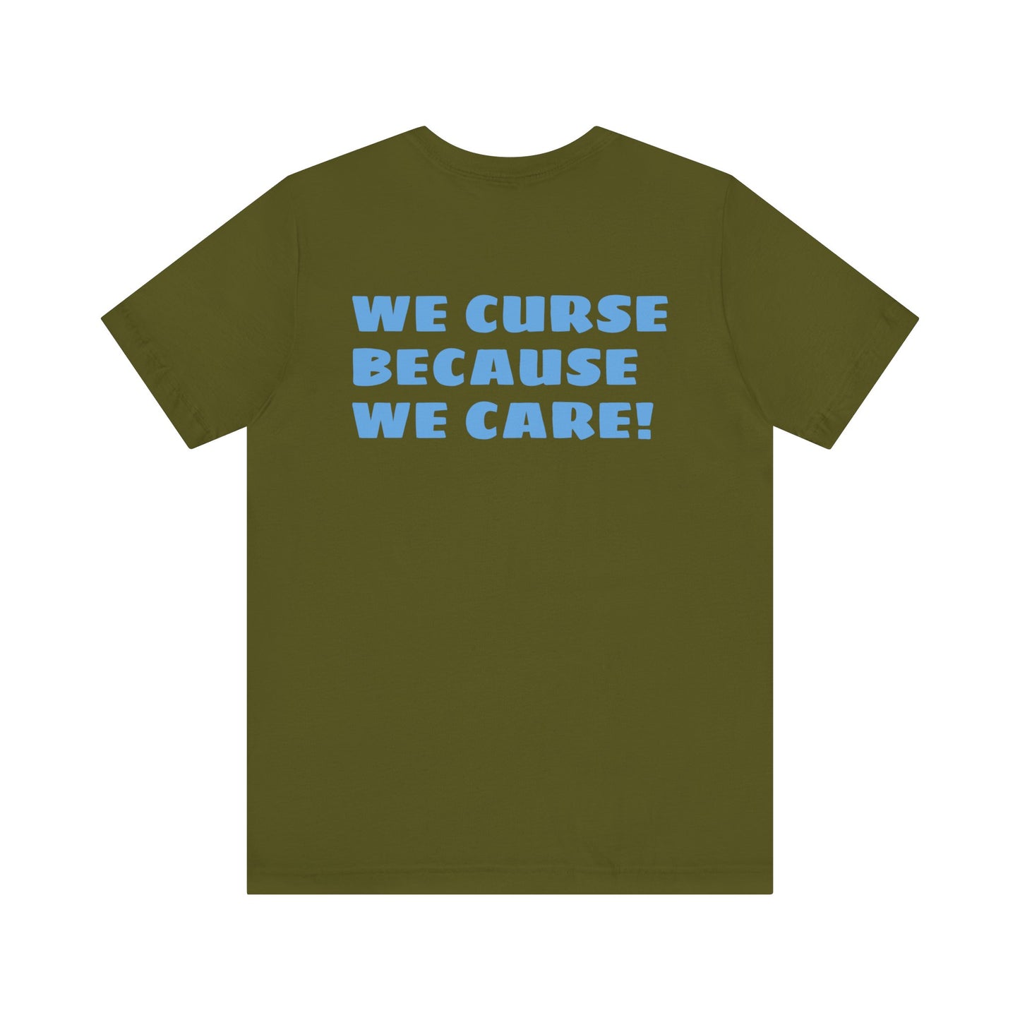 We Curse Because We Care Drunk Phils Fans Crossed Bat Tee