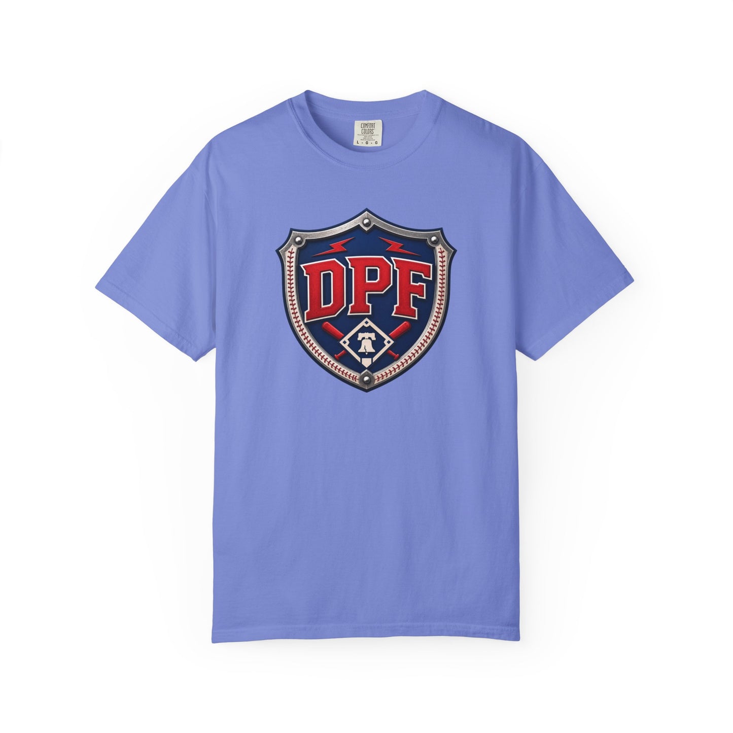 DPF Shield T-Shirt — Vintage Athletic Logo Tee