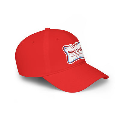 Low Profile DPF Cap - "Drunk Phils Fans" Retro Beer Patch Hat
