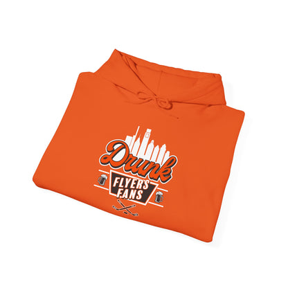 Drunk Flyers Fans Orange Crush Hooded Sweatshirt