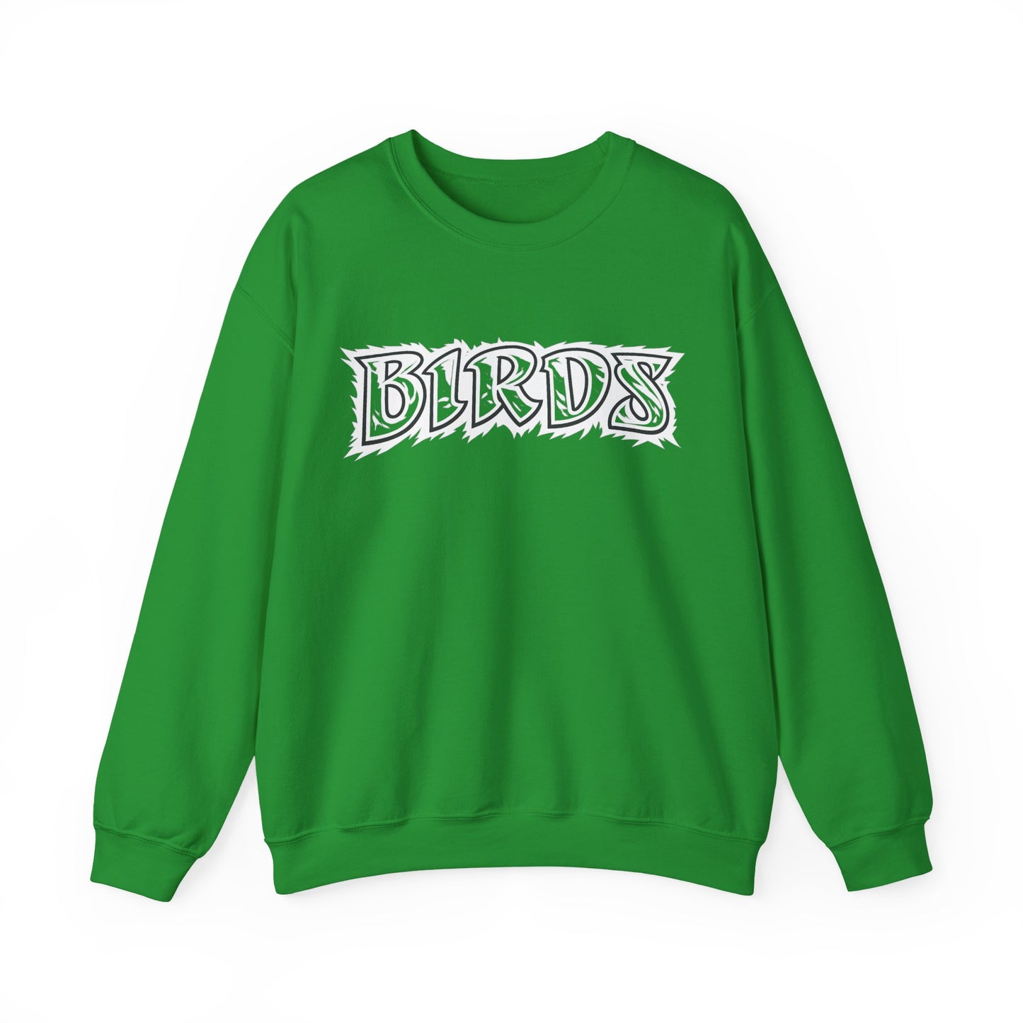 DEF Crewneck Sweatshirt - 'BIRDS' Graphic Streetwear Pullover