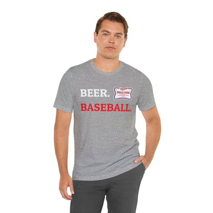 DFP Baseball Tee - DPF and the Phillies and Beer go hand in hand