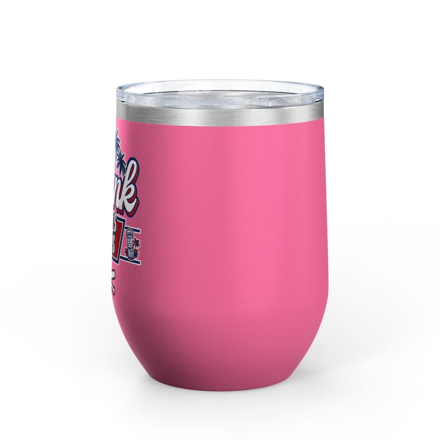 Drunk Phils Fans Wine Tumbler - 12oz Insulated Cup for Baseball Lovers, Perfect for Celebrations & Tailgating