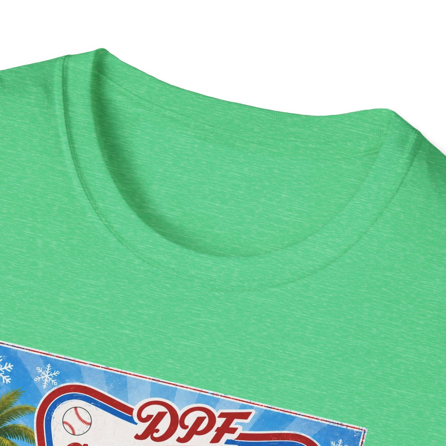 DPF Christmas in July T-Shirt — Retro Tropical Holiday Tee
