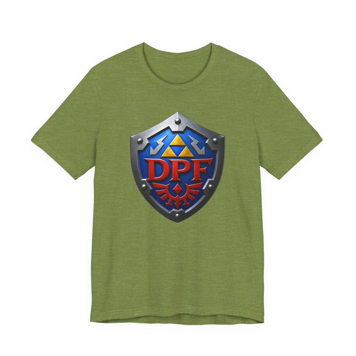 Shield Logo T-Shirt — DPF Crest Gamer Tee