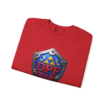 Gaming Shield Crewneck Sweatshirt – DPF Emblem
