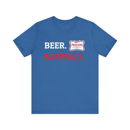 DFP Baseball Tee - DPF and the Phillies and Beer go hand in hand