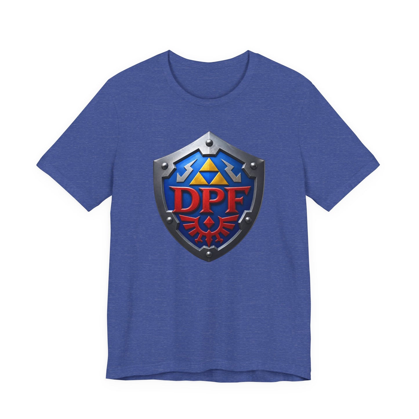 Shield Logo T-Shirt — DPF Crest Gamer Tee