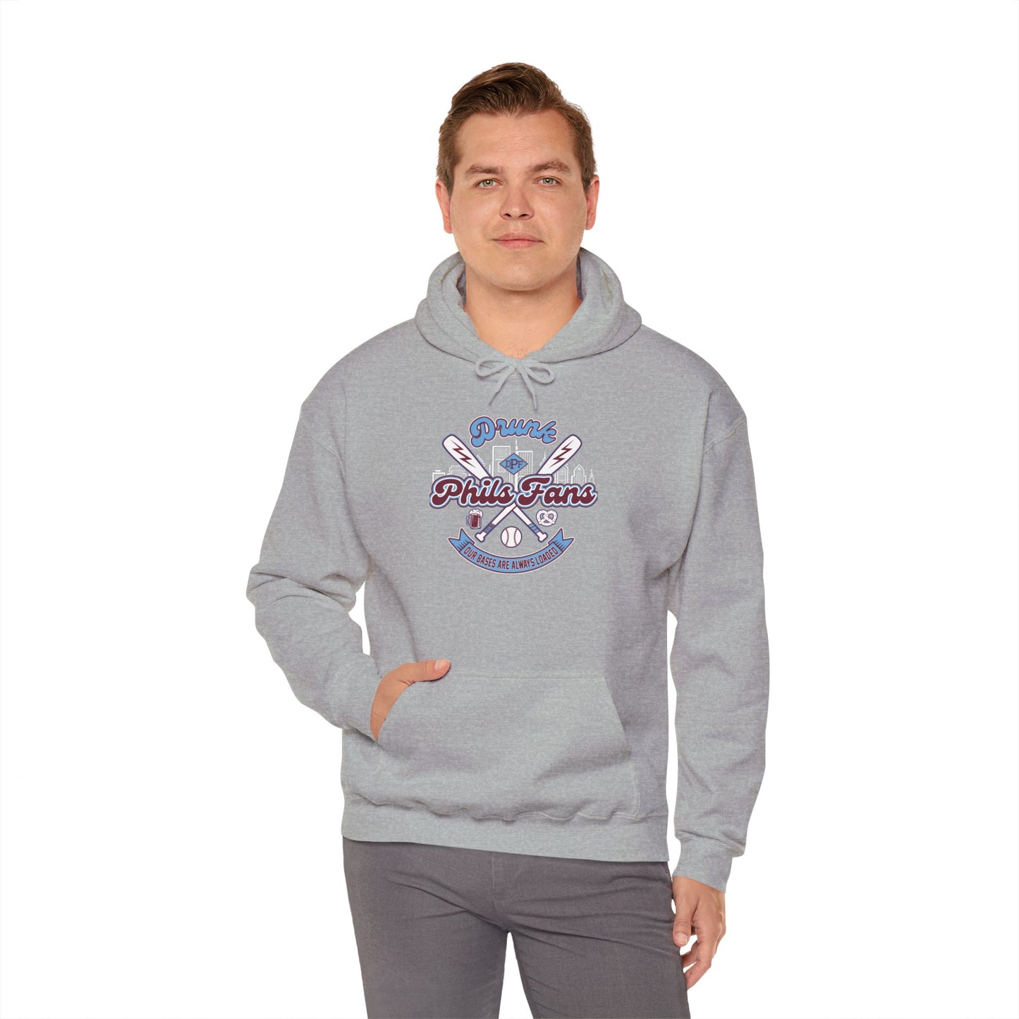 DPF Vintage Unisex Hooded Sweatshirt