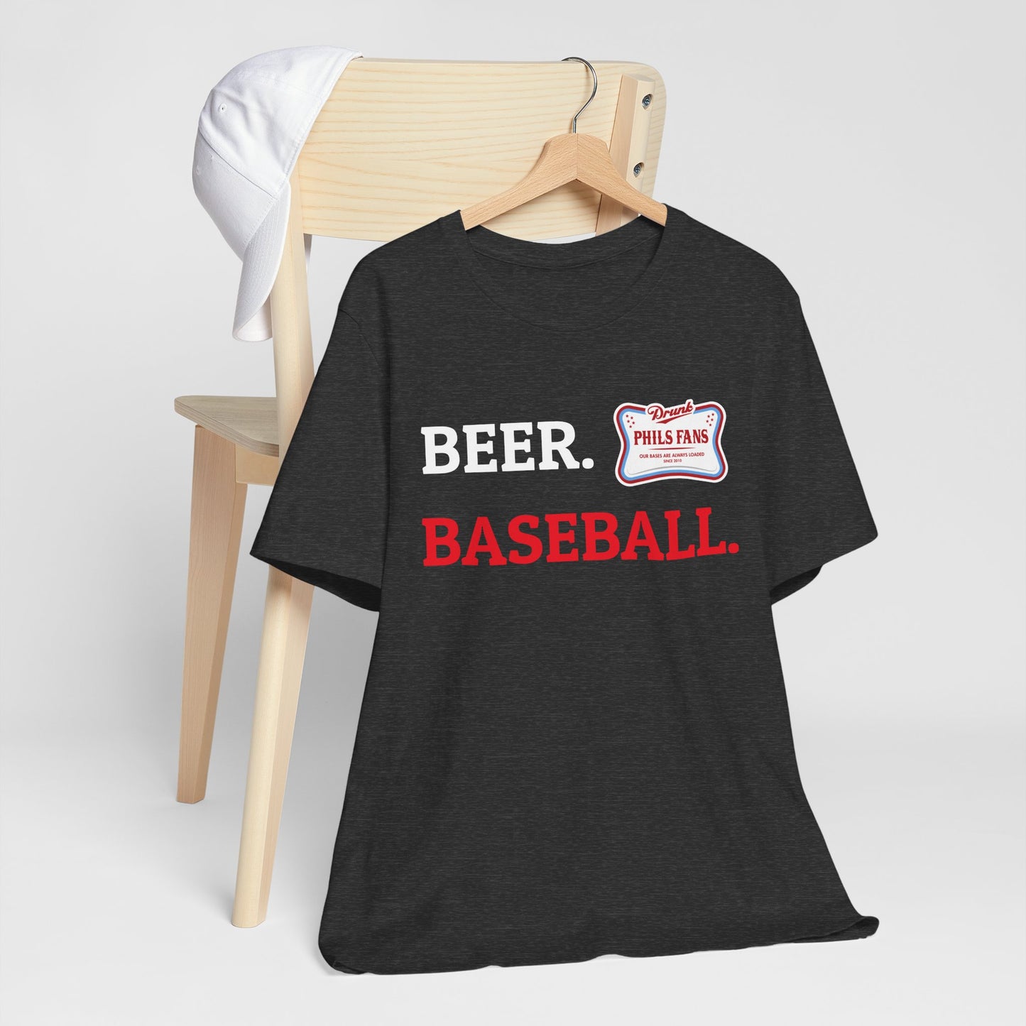 DFP Baseball Tee - DPF and the Phillies and Beer go hand in hand
