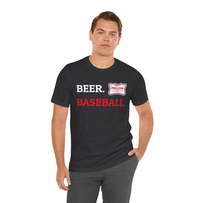 DFP Baseball Tee - DPF and the Phillies and Beer go hand in hand
