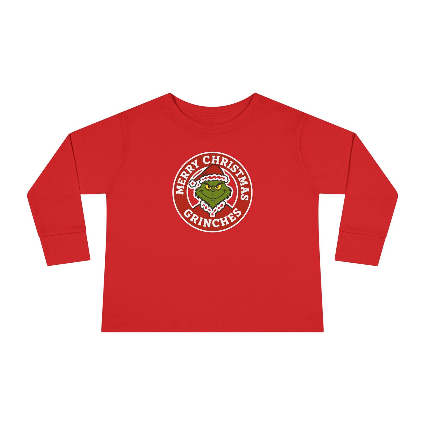 Grinch 'Merry Christmas Grinches' Toddler Long Sleeve Tee