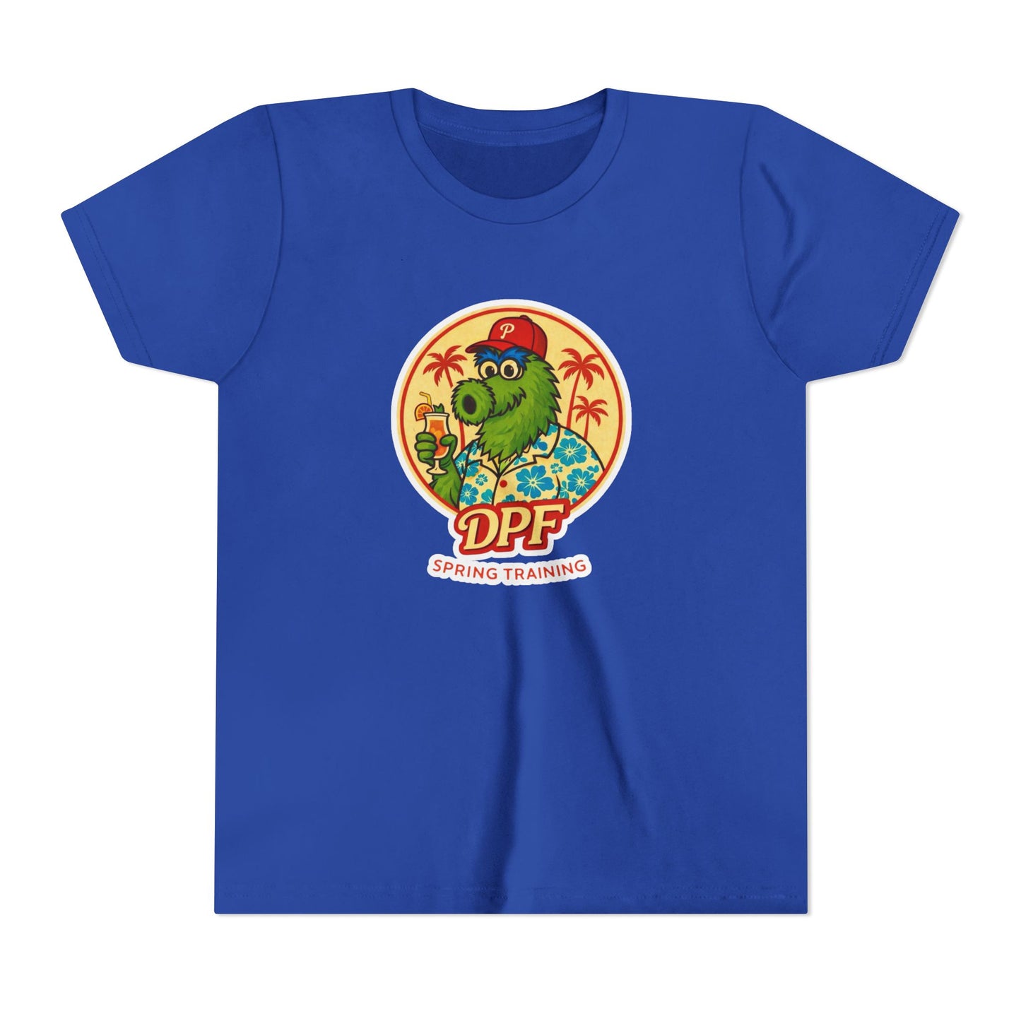 Youth Tee — DPF Spring Training Mascot Graphic