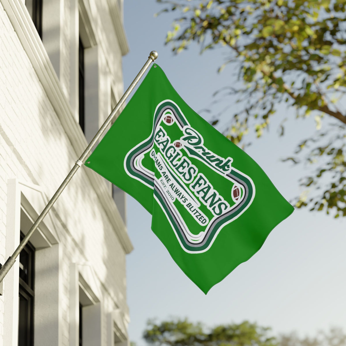 DEF Double Sided Flag