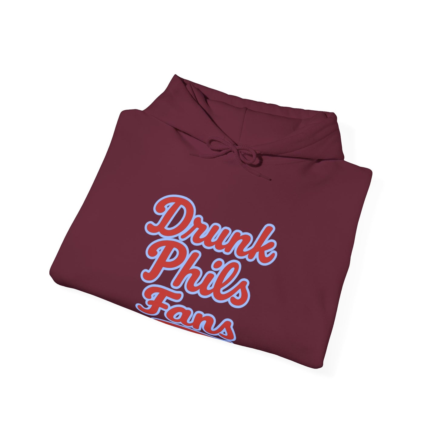 Drunk Phils Fans Script Hoodie