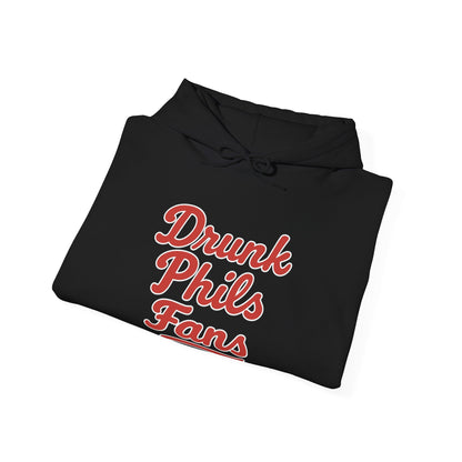 Drunk Phils Fans Script Hoodie