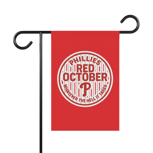 DPF Red October Garden Banner