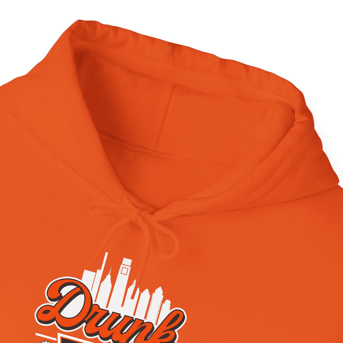 Drunk Flyers Fans Orange Crush Hooded Sweatshirt