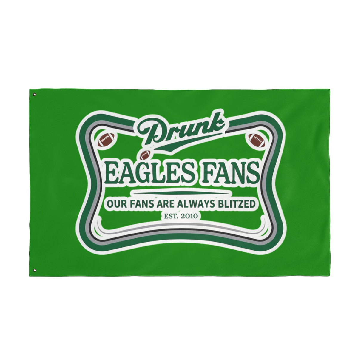 DEF Double Sided Flag