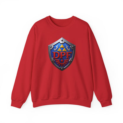 Gaming Shield Crewneck Sweatshirt – DPF Emblem