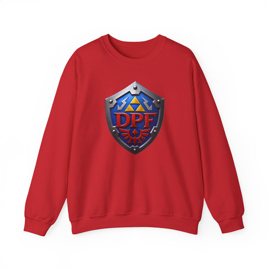 Gaming Shield Crewneck Sweatshirt – DPF Emblem