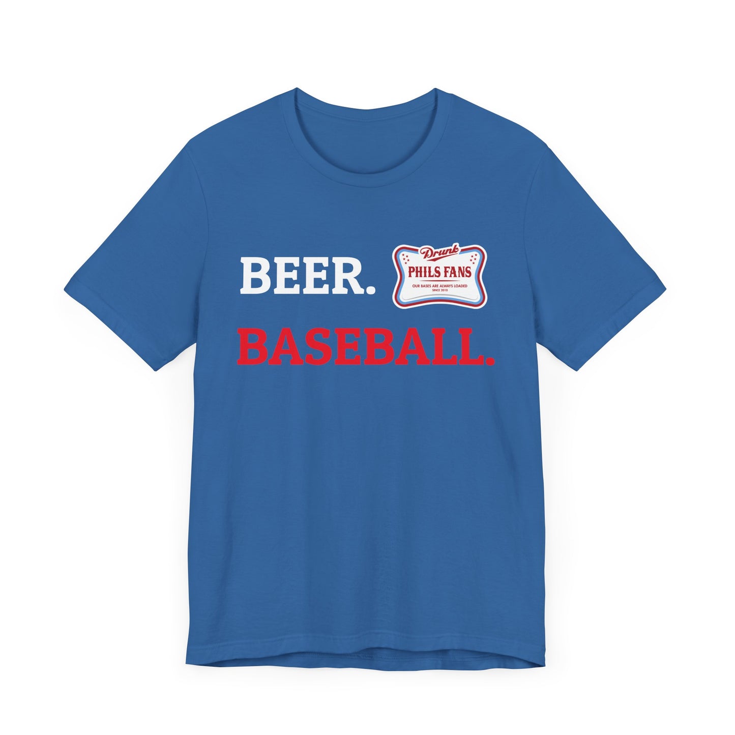 DFP Baseball Tee - DPF and the Phillies and Beer go hand in hand