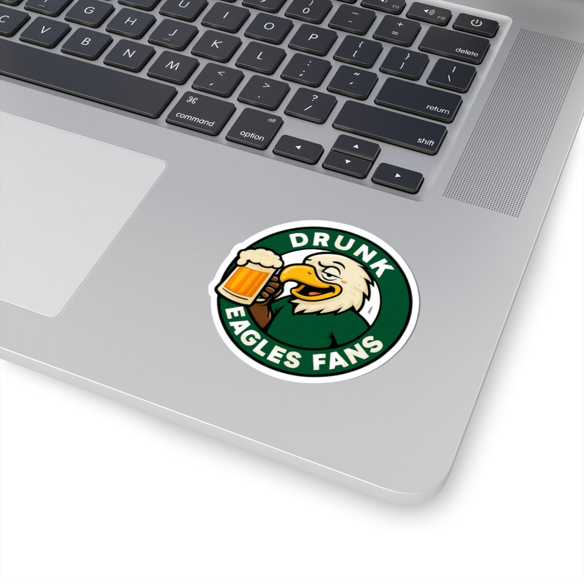 Drunk Eagles Fans Stickers | Fun Sports Decor for NFL Lovers, Car Bumper, Laptop, Water Bottle, Gift