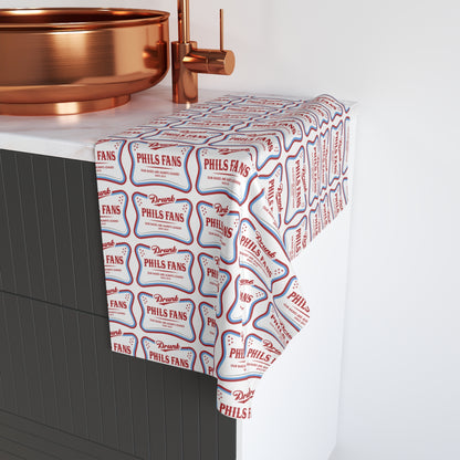 DPF Rally Towel for Phillies Fans | Perfect for Game Day, Kitchen Decor, Party Supplies, Gift Ideas
