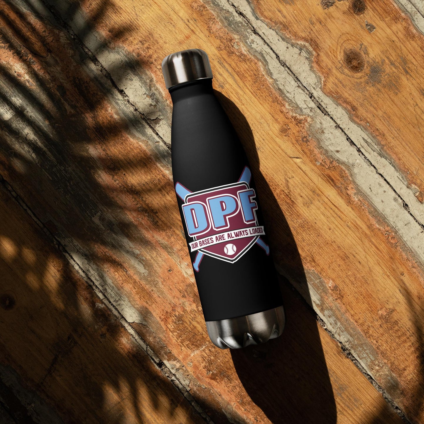 DPF Initials Stainless steel water bottle