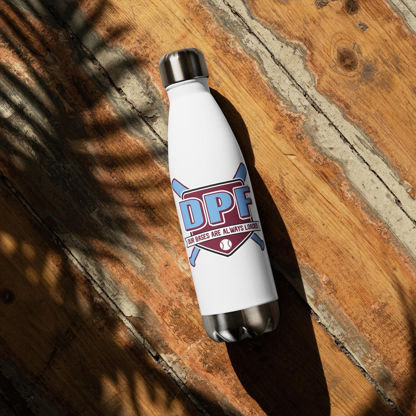 DPF Initials Stainless steel water bottle